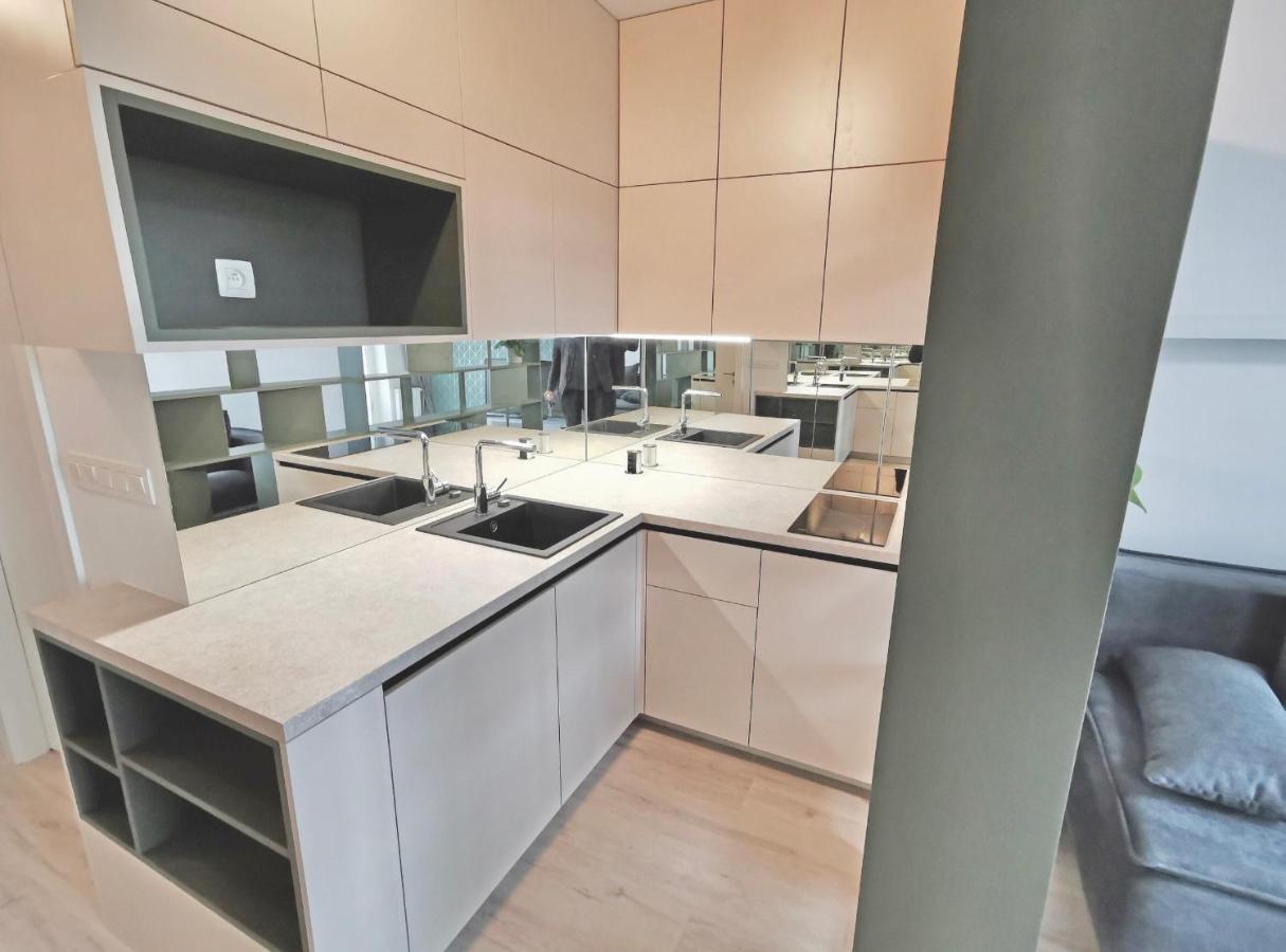 Luxury, Bright Studio With Parking And Balcony In Bratislava Center Екстер'єр фото